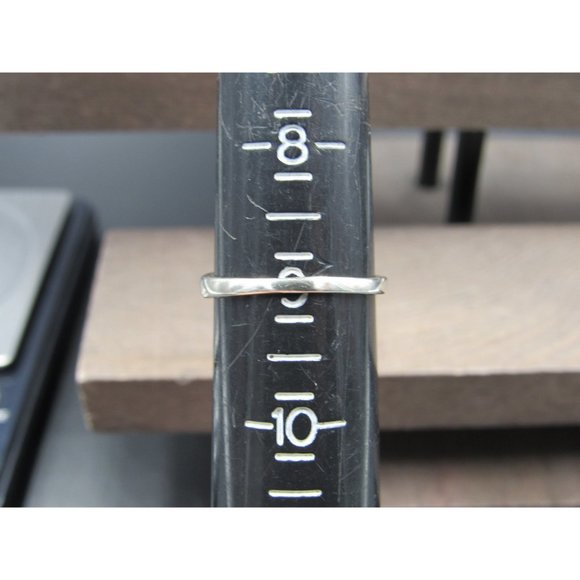 Size 9 Sterling Silver And 14k Gold Accent Smoky Quartz & Diamonds Ring - Picture 5 of 7